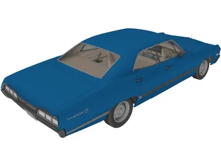 Chevrolet Impala (1967) 3D Model preview