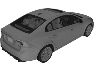 Volvo S60 (2010) 3D Model preview