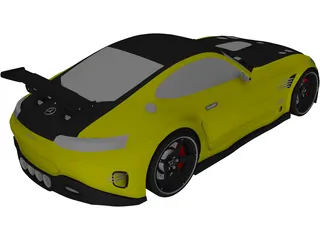 Mercedes AMG Concept 3D Model preview