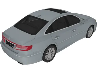 Hyundai Azera Sedan (2011) 3D Model preview