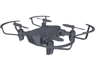 Drone 3D Model preview