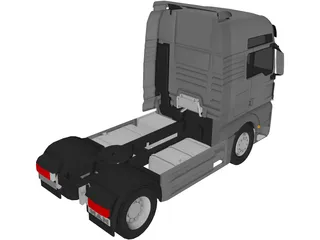 MAN LKW 3D Model preview