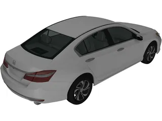 Honda Accord 2016 3D Model preview