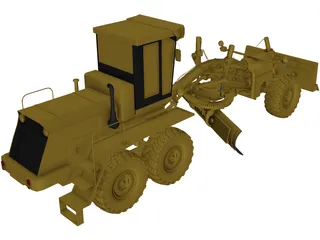 Grader GS-2501 3D Model preview