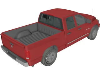 Dodge Ram (2007) 3D Model preview