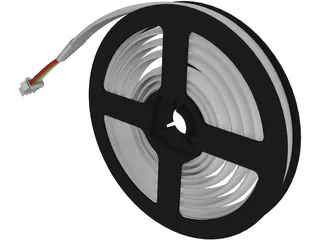 LED Reel 3D Model preview