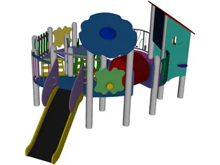 Playground 3D Model preview