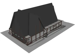 Church 3D Model preview