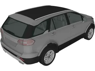 Tata Hexa (2016) 3D Model preview