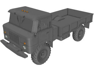 GAZ-66 3D Model preview