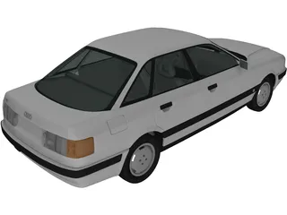 Audi 80 [B4] (1991) 3D Model preview