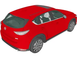 Mazda CX-5 (2017) 3D Model preview