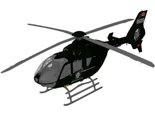 Eurocopter EC-135 3D Model preview
