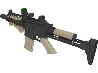 M4 CXP 3D Model preview
