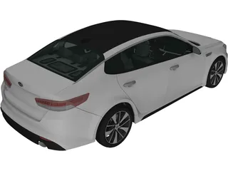 Kia K5 MX (2016) 3D Model preview