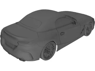 BMW Z4 M40i (2019) 3D Model preview