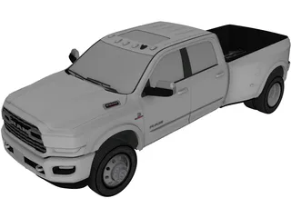 Dodge RAM 3500HD Limited (2020) 3D Model preview