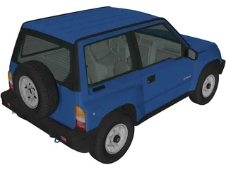 Suzuki Vitara (1989) 3D Model preview
