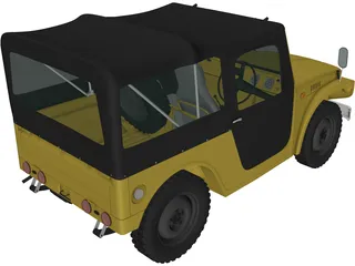 Suzuki Jimny (1970) 3D Model preview