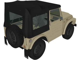 Suzuki Jimny (1977) 3D Model preview