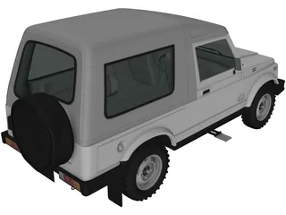 Suzuki Gypsy (2016) 3D Model preview