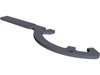 Storz Key 3D Model preview