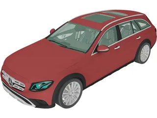Mercedes-Benz E350d [W213] 3D Model preview