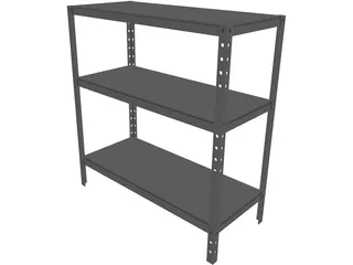 Basement Rack 3D Model preview