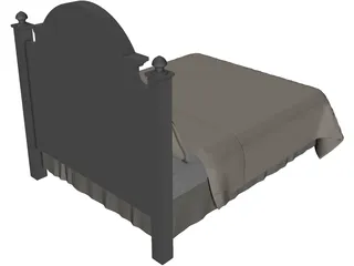 Bed 3D Model preview