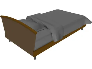Bed 3D Model preview