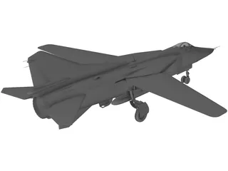 MiG-27 Mikoyan 3D Model preview