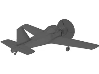 Percival P.56 Provost 3D Model preview