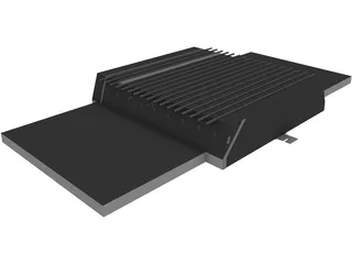 Star Wars Ship Hangar 3D Model preview