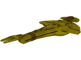 Star Trek Cardassian Angelor 3D Model preview