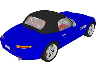 BMW Z8 Convertible 3D Model preview