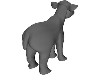 Little Lamb 3D Model preview
