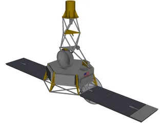 Mariner 2 3D Model preview