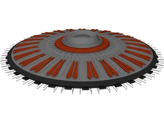 UFO 3D Model preview