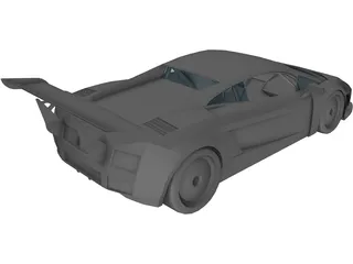 Lamborghini Gallardo GT3 Cup 3D Model preview