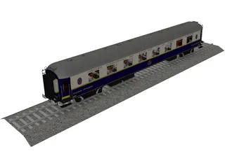 European Express [+Interior] 3D Model preview