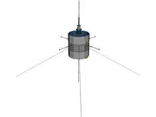 ICE Probe 3D Model preview