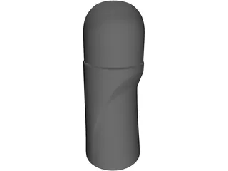 Roll-on Deodorant 3D Model preview