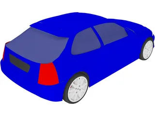Honda Civic 3D Model preview