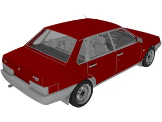 VAZ 21099 3D Model preview