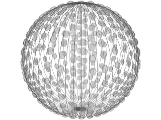 Globe Candelar 3D Model preview