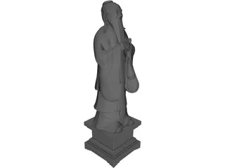 Kongfuzi 3D Model preview