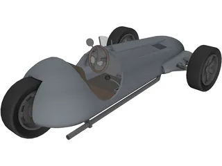 Tricycle 3D Model preview