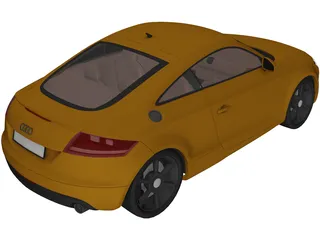 Audi TT 3D Model preview