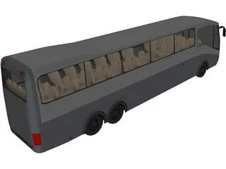 Bus 3D Model preview