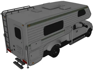 Camper 3D Model preview